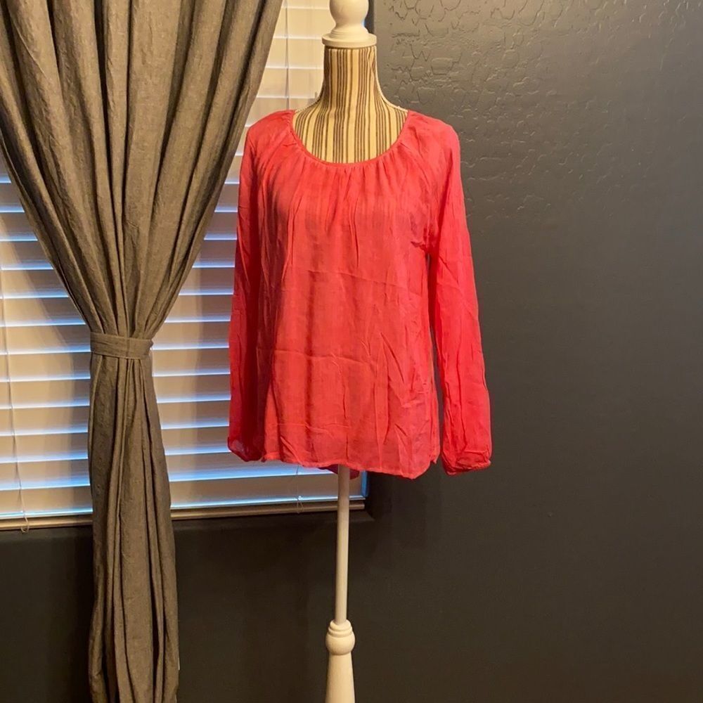 ‎NWOT Margaritaville hot pink loose top